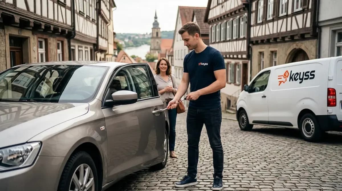 Autoschlüssel-Service in Esslingen am Neckar – Schnell Hilfe vor Ort