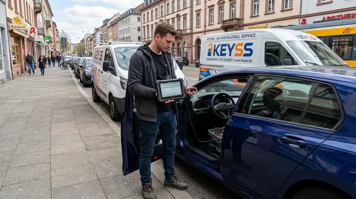 Autoschlüssel nachmachen in Karlsruhe