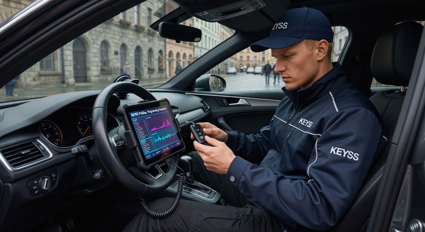 Autoschlüssel codieren